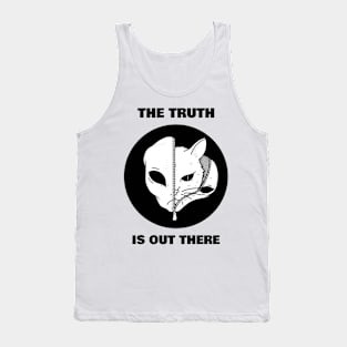 Cats Run Everything Cool Cat Sci Fi Cat Sci Fi Alien Sci Fi Dystopian Cat Domination Tank Top